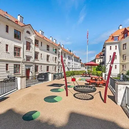 Daire Nydelig Leilighet, Privat Balkong, Topp Utsikt Bergen